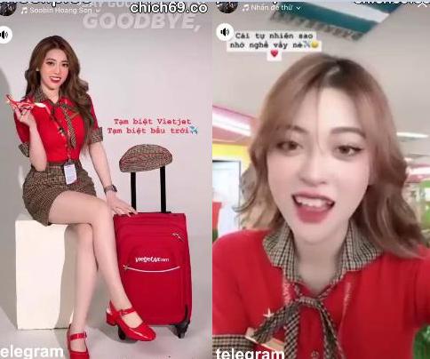 Mai Hien Tiep Vien Hang Khong Vietjet Air Lo Clip Dit Nhau