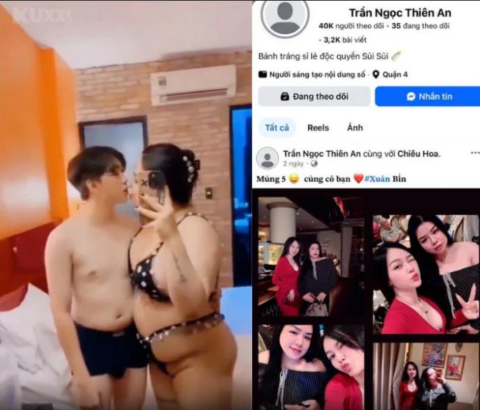 Em gai chuppy Thien An idol X chuyen di du trai tre bi lo clip